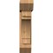 Ekena Millwork Merced Slat Smooth Bracket w/ Offset Brace, Western Red Cedar, 7 1/2"W x 28"D x 32"H BKT0806X28X32MRC06SWR - alternate 3